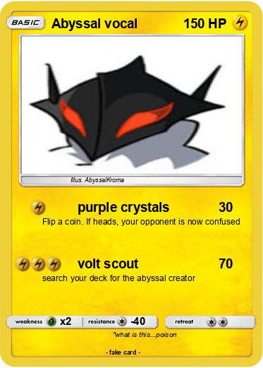 Pokemon Abyssal vocal