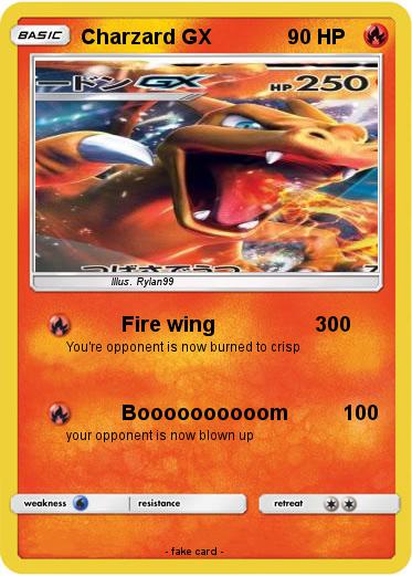 Pokemon Charzard GX