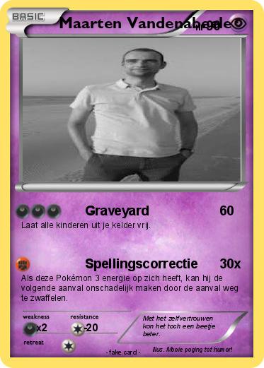 Pokemon Maarten Vandenabeele
