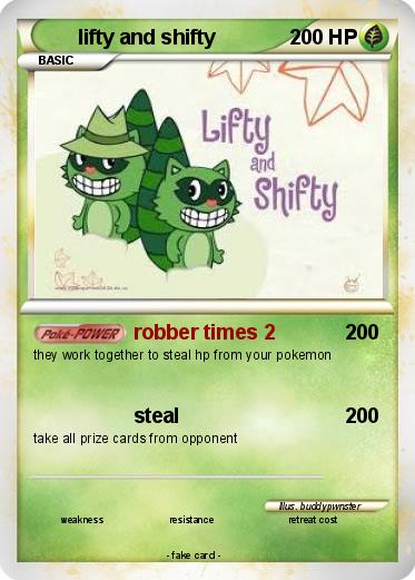 Pokemon lifty and shifty