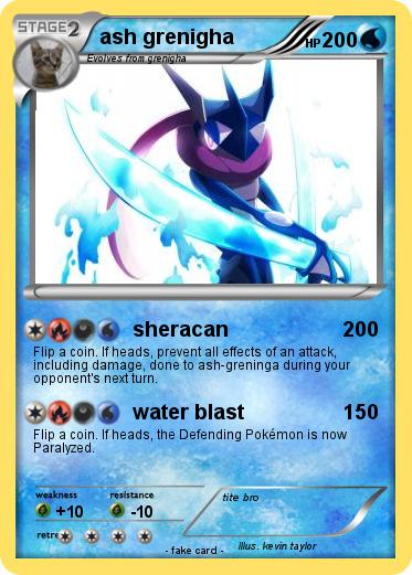 Pokemon ash grenigha