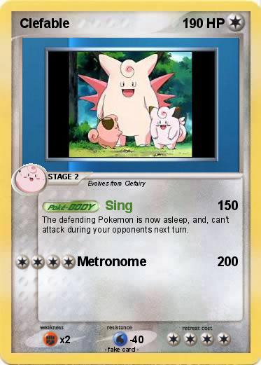 Pokemon Clefable
