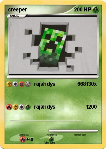 Pokemon creeper