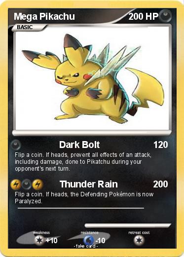 Pokemon Mega Pikachu