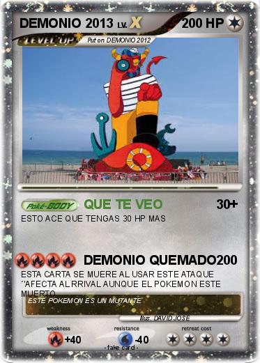 Pokemon DEMONIO 2013