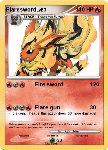 Pokemon Flaresword
