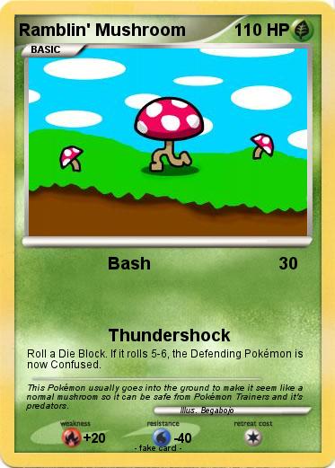 Pokemon Ramblin' Mushroom