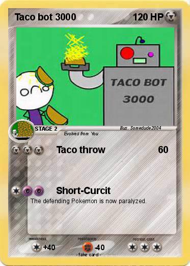 Pokemon Taco bot 3000