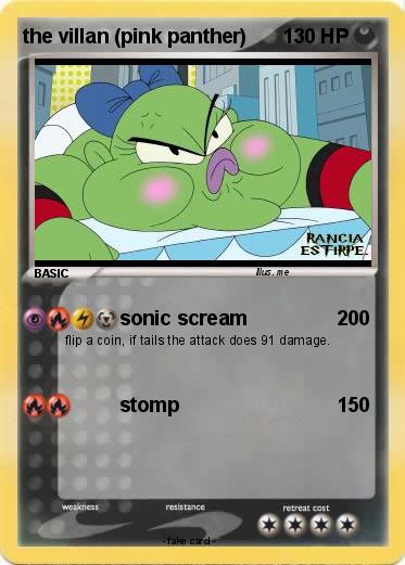 Pokemon the villan (pink panther)
