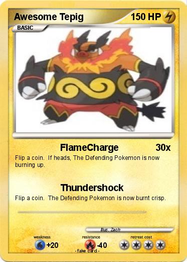 Pokemon Awesome Tepig