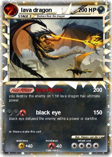 Pokemon lava dragon