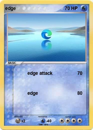 Pokemon edge