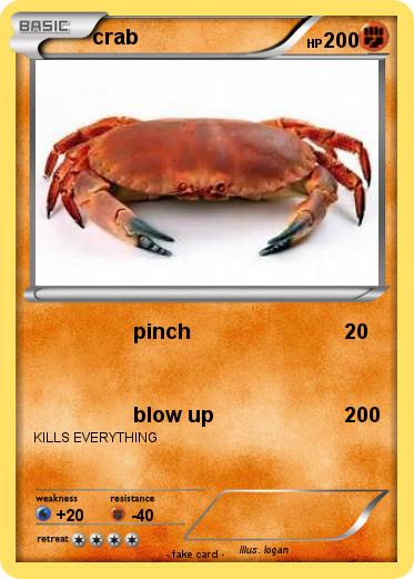 Pokemon crab