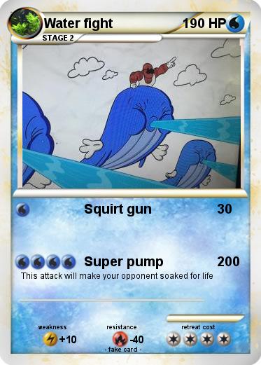 Pokemon Water fight