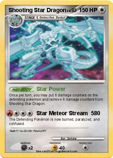 Pokemon Shooting Star Dragon