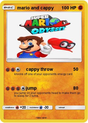Pokemon mario and cappy