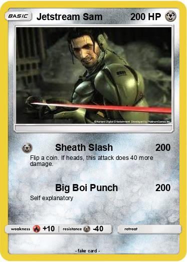 Pokemon Jetstream Sam