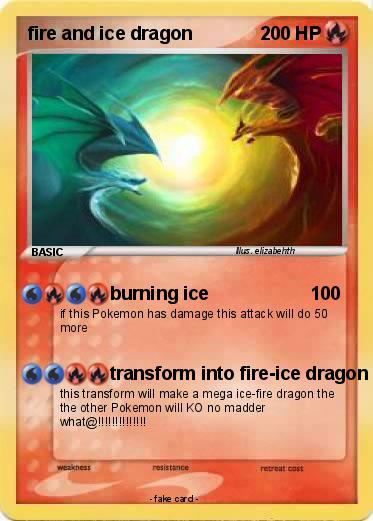 Pokemon fire and ice dragon