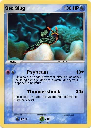 Pokemon Sea Slug