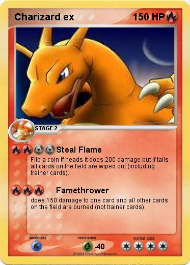 Pokemon Charizard ex