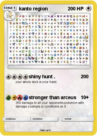 Pokemon kanto region