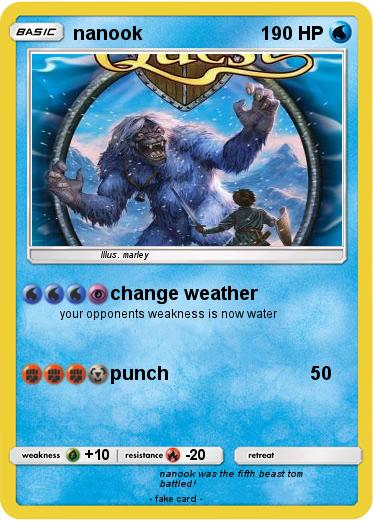 Pokemon nanook