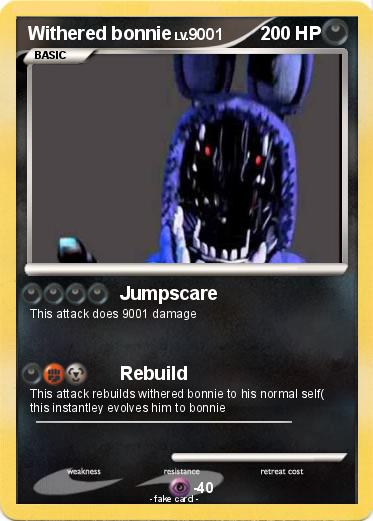 Pokemon Withered bonnie