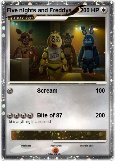 Pokemon Five nights and Freddys