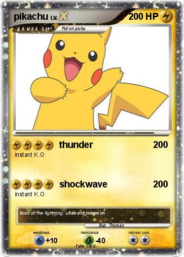 Pokemon pikachu