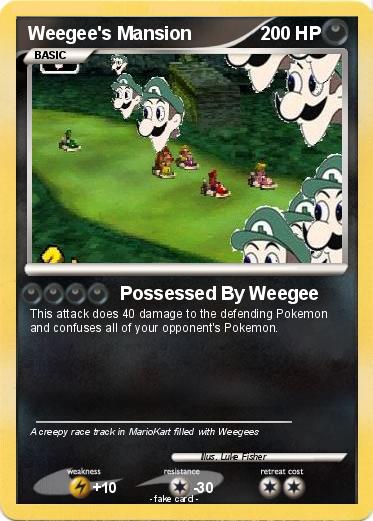 Pokemon Weegee's Mansion