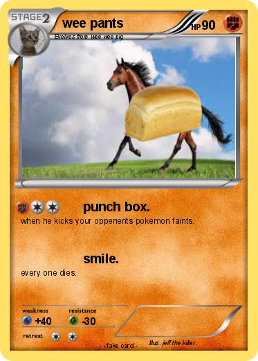 Pokemon wee pants