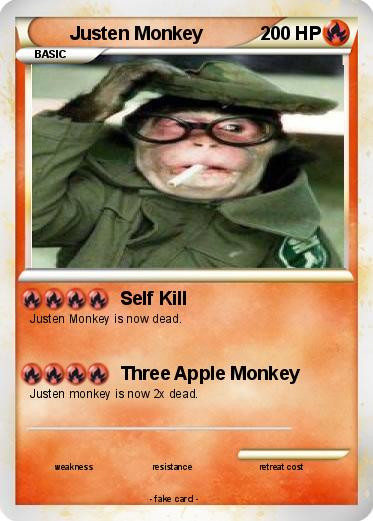 Pokemon Justen Monkey