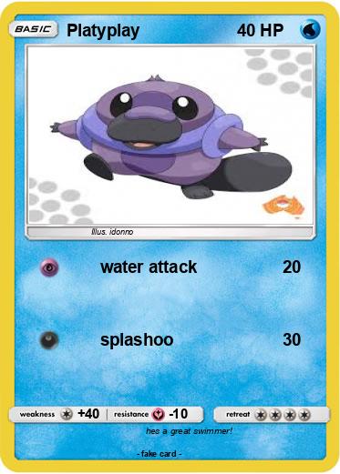 Pokemon Platyplay