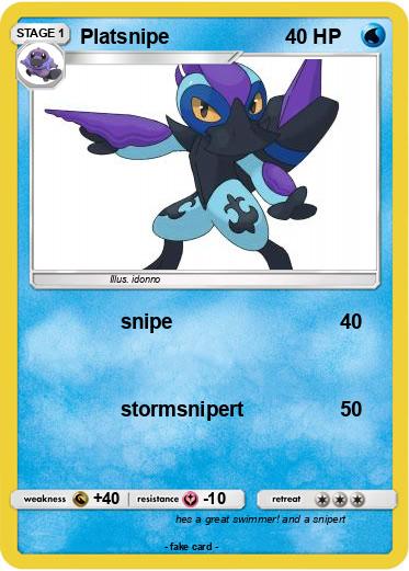 Pokemon Platsnipe