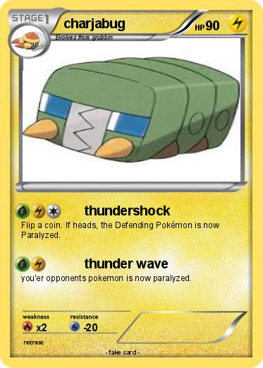 Pokemon charjabug