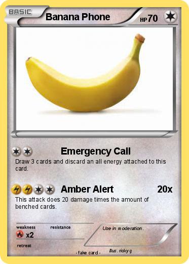 Pokemon Banana Phone