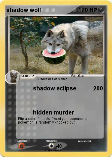 Pokemon shadow wolf
