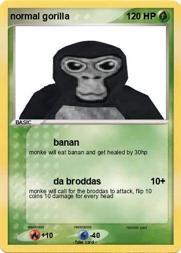 Pokemon normal gorilla