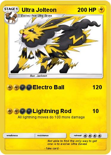 Pokemon Ultra Jolteon