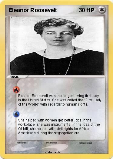 Pokemon Eleanor Roosevelt