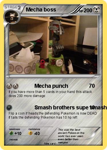 Pokemon Mecha boss