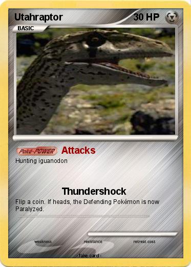 Pokemon Utahraptor