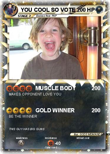 Pokemon YOU COOL SO VOTE