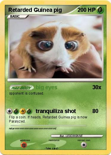 Pokemon Retarded Guinea pig