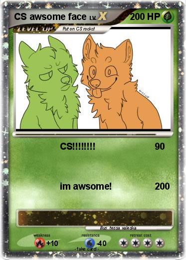 Pokemon CS awsome face