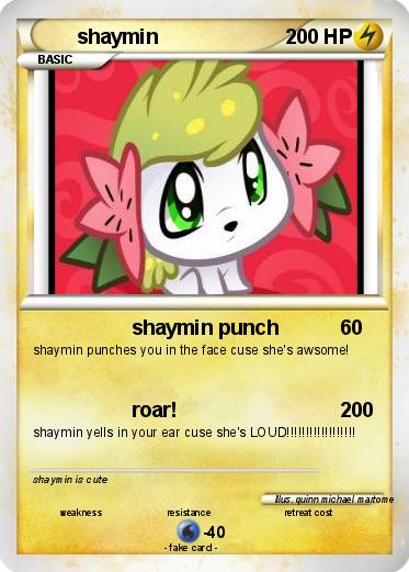 Pokemon shaymin