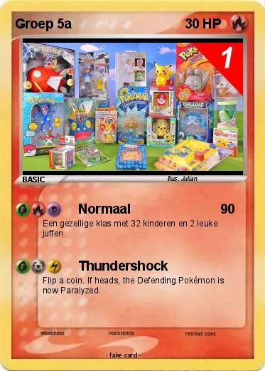 Pokemon Groep 5a