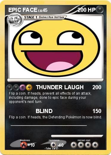 Pokemon EPIC FACE