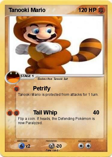 Pokemon Tanooki Mario