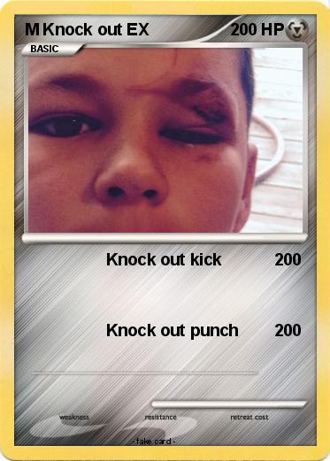Pokemon M Knock out EX